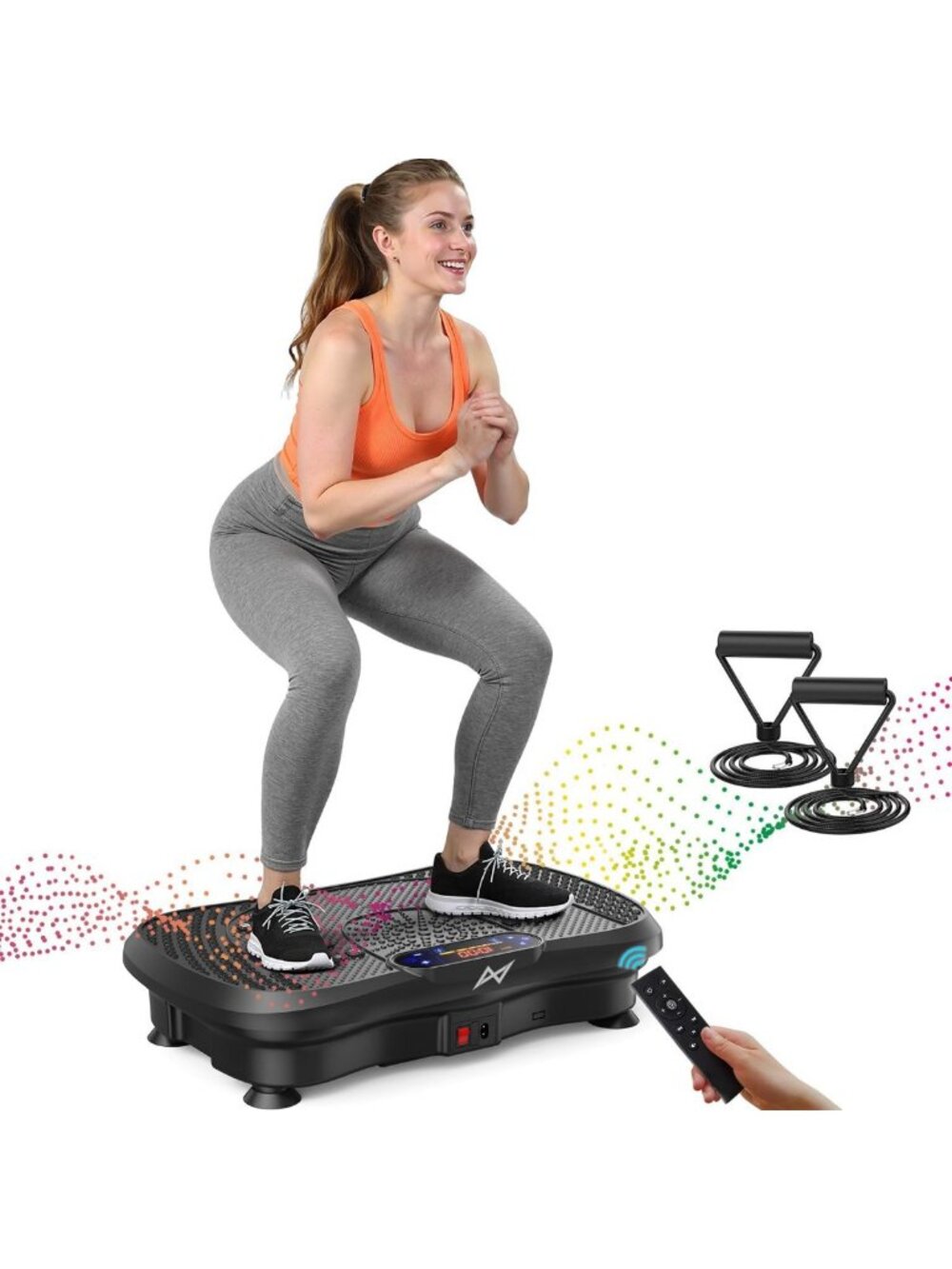 Vibration Plate Exercise Machine - Fitness Platform for Body Toning & Weight